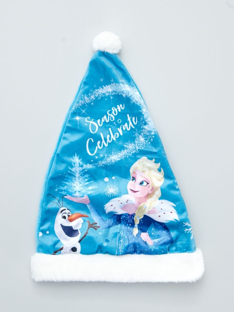 Gorro de Navidad 'Frozen' azul - Kiabi