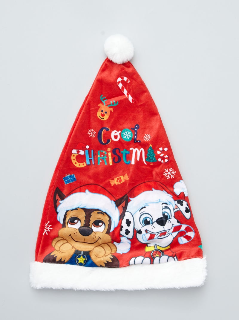 Gorro de Navidad 'La Patrulla Canina' rojo - Kiabi