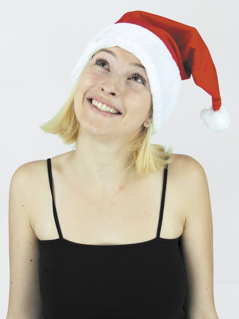 Gorro de 'Papá Noel' ROJO - Kiabi