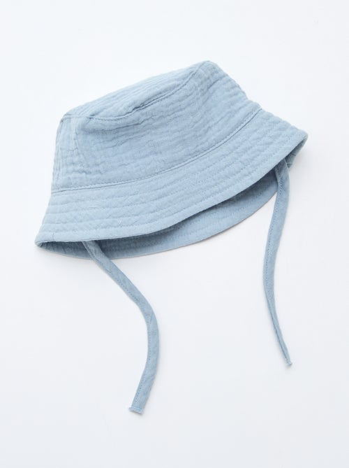 Gorro de pescador en gasa de algodón - Kiabi Gorro de pescador en gasa de algodón - Kiabi