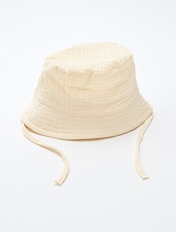 Gorro de pescador en gasa de algodón