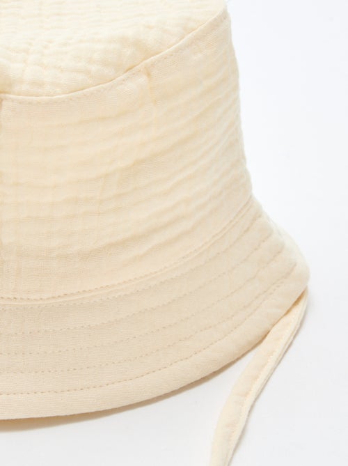 Gorro de pescador en gasa de algodón - Kiabi Gorro de pescador en gasa de algodón - Kiabi