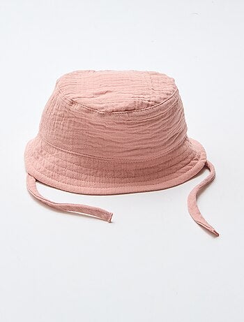 Gorro de pescador en gasa de algodón