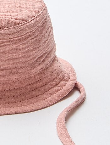Gorro de pescador en gasa de algodón