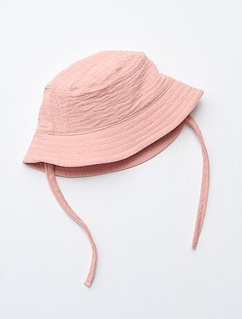 Gorro de pescador en gasa de algodón