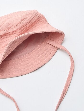 Gorro de pescador en gasa de algodón