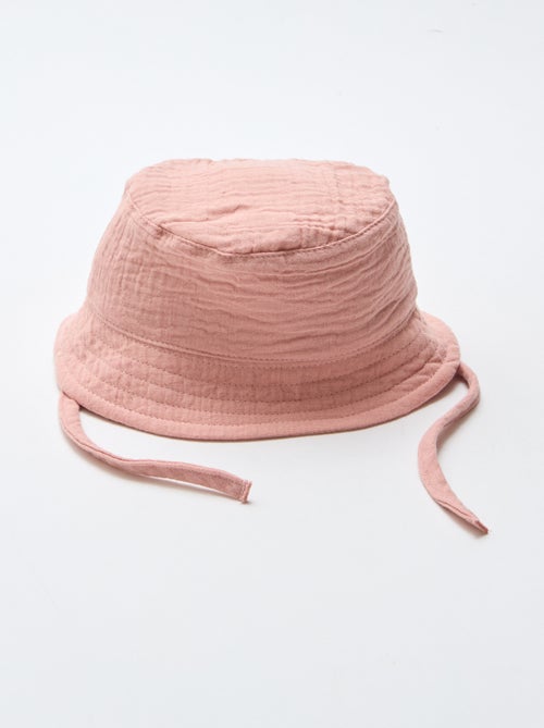 Gorro de pescador en gasa de algodón - Kiabi Gorro de pescador en gasa de algodón - Kiabi