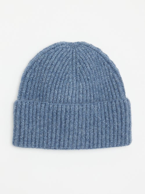 Gorro de punto acanalado - Kiabi Gorro de punto acanalado - Kiabi