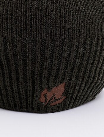 Gorro de punto acanalado con forro polar - AFIBEL