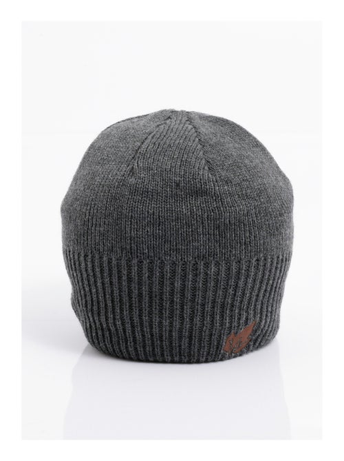 Gorro de punto acanalado con forro polar - AFIBEL - Kiabi