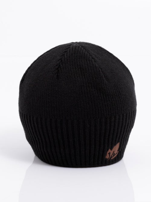 Gorro de punto acanalado con forro polar - AFIBEL - Kiabi