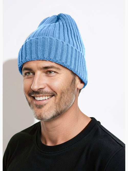 Gorro de punto acanalado con puño - AFIBEL - Kiabi
