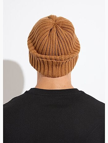 Gorro de punto acanalado con puño - AFIBEL