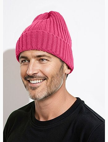 Gorro de punto acanalado con puño - AFIBEL
