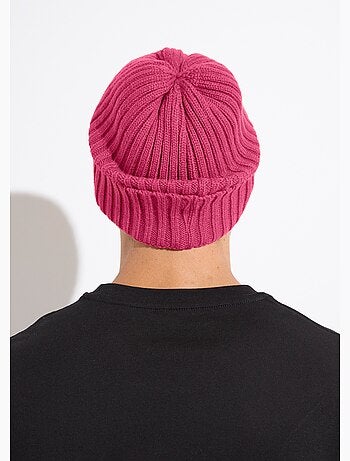Gorro de punto acanalado con puño - AFIBEL