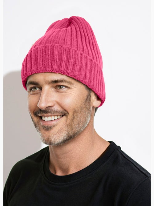 Gorro de punto acanalado con puño - AFIBEL - Kiabi