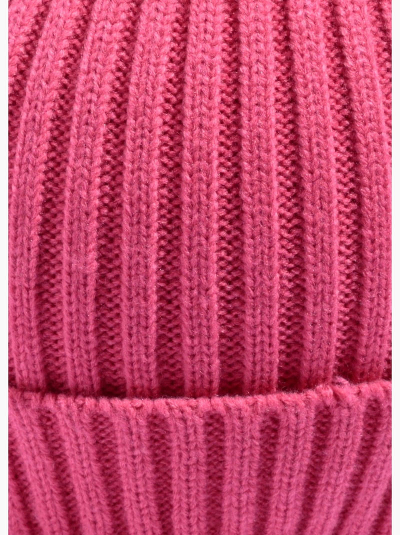 Gorro de punto acanalado con puño - AFIBEL Coral - Kiabi