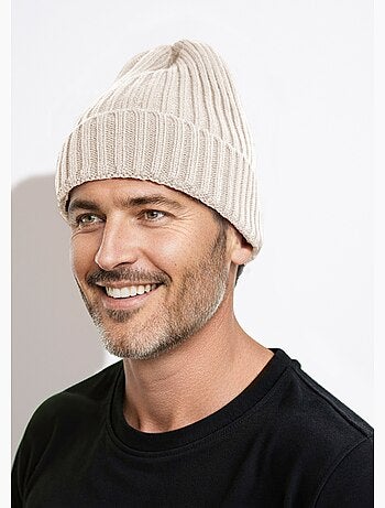 Gorro de punto acanalado con puño - AFIBEL