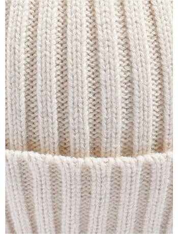 Gorro de punto acanalado con puño - AFIBEL