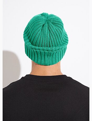 Gorro de punto acanalado con puño - AFIBEL