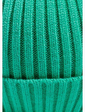 Gorro de punto acanalado con puño - AFIBEL
