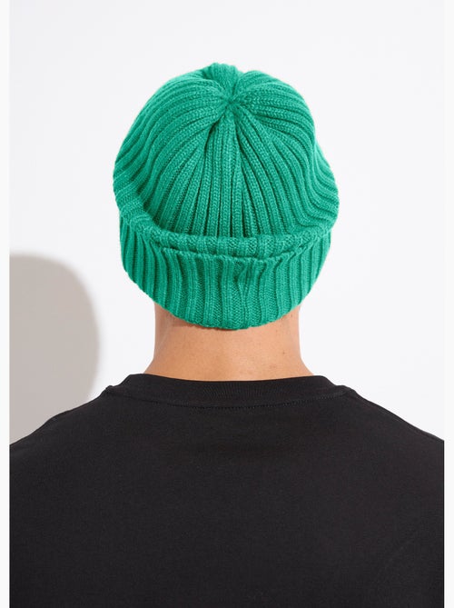 Gorro de punto acanalado con puño - AFIBEL - Kiabi