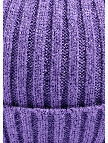Gorro de punto acanalado con puño - AFIBEL