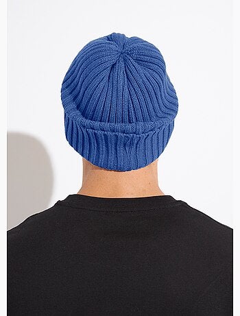 Gorro de punto acanalado con puño - AFIBEL