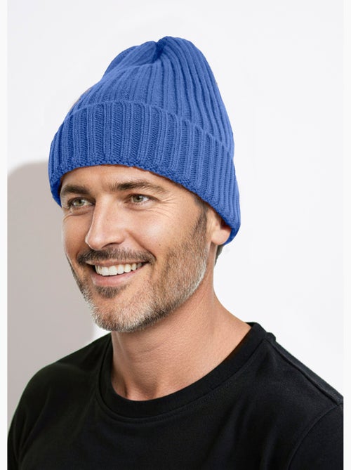 Gorro de punto acanalado con puños - AFIBEL - Kiabi
