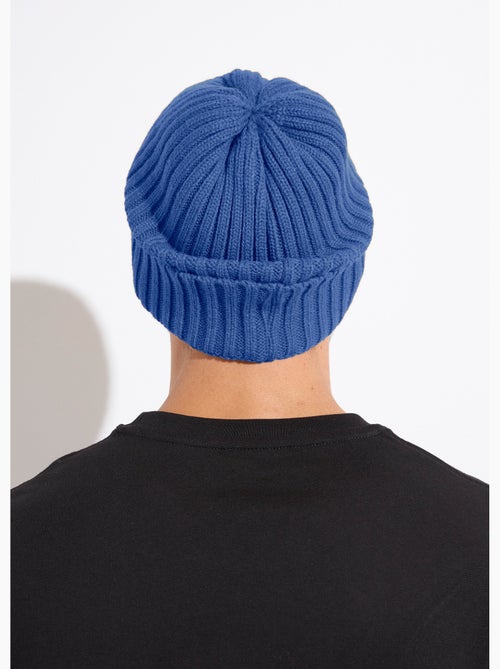 Gorro de punto acanalado con puños - AFIBEL - Kiabi