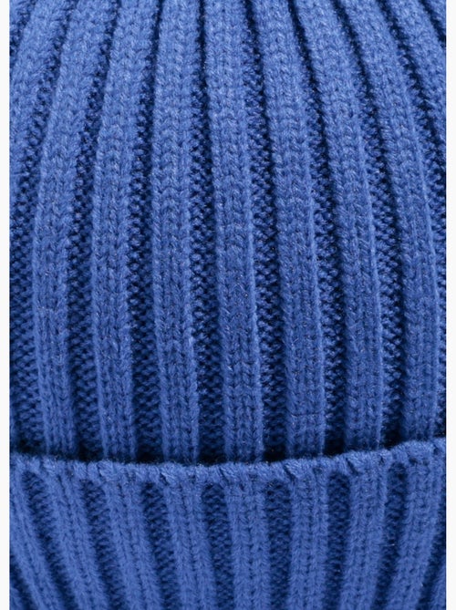 Gorro de punto acanalado con puños - AFIBEL - Kiabi