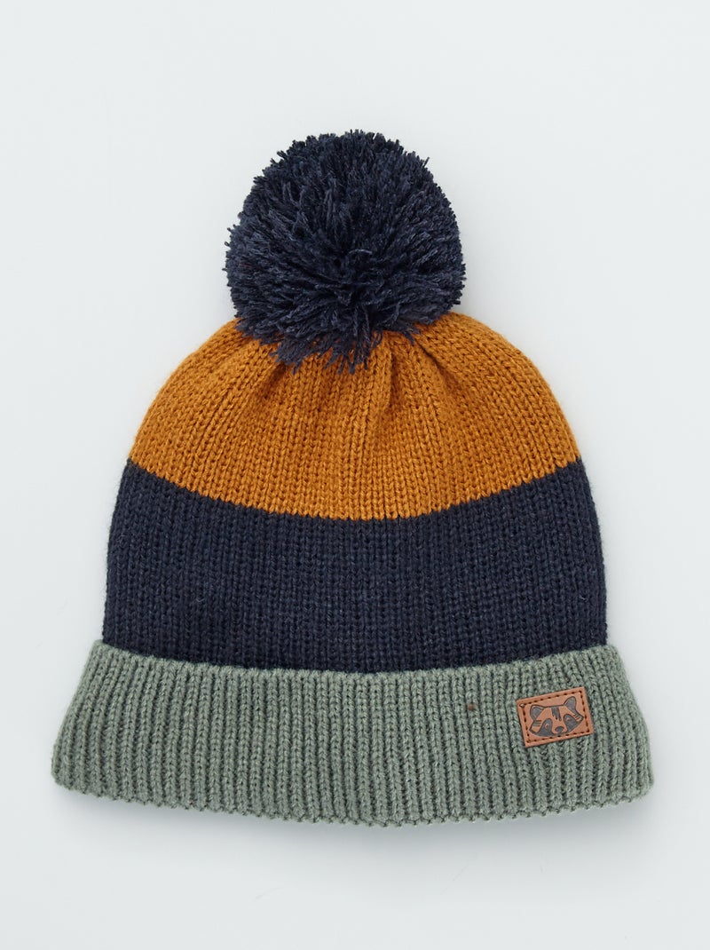 Gorro de punto AMARILLO - Kiabi