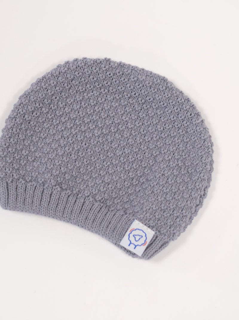 Gorro de punto Azul - Kiabi
