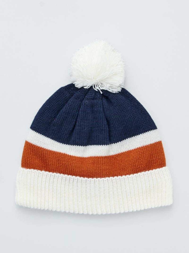 Gorro de punto BLANCO - Kiabi