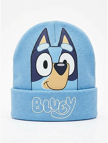 Gorro de punto cálido infantil bluey