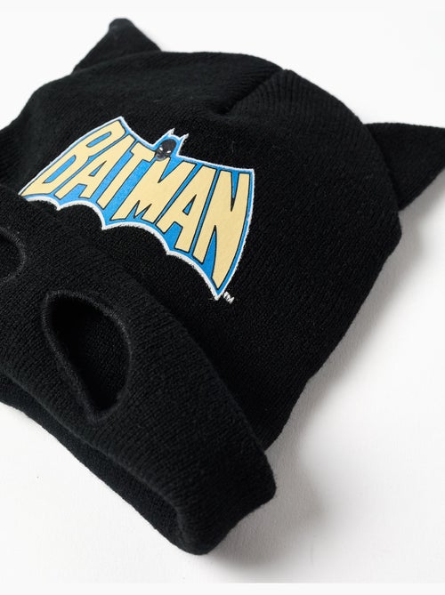 Gorro de punto con estampado de batman y orejas 3d - Kiabi Gorro de punto con estampado de batman y orejas 3d - Kiabi