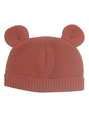 Gorro de punto con orejitas