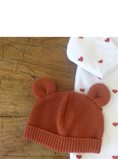 Gorro de punto con orejitas - Kiabi