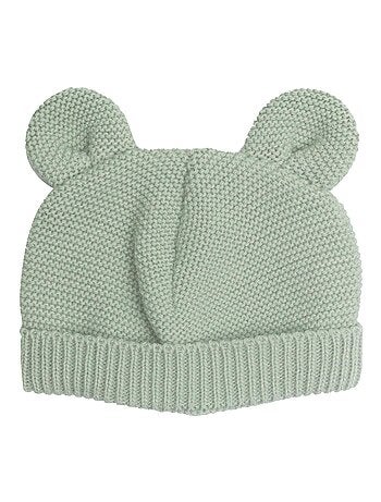 Gorro de punto con orejitas