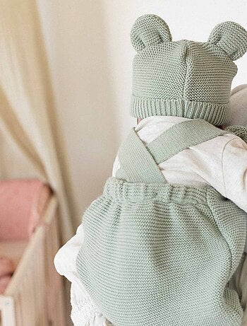 Gorro de punto con orejitas