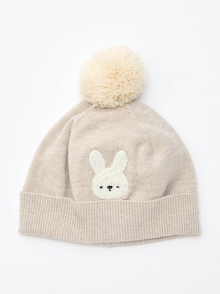 Gorro de punto con pompón