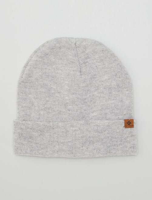 Gorro de punto con vuelta - Kiabi