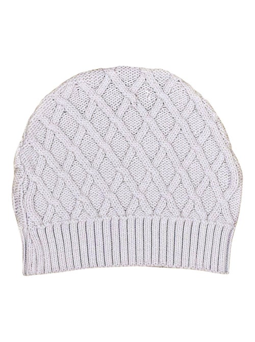 Gorro de punto de algodón orgánico forrado loan | Kitikate - Kiabi