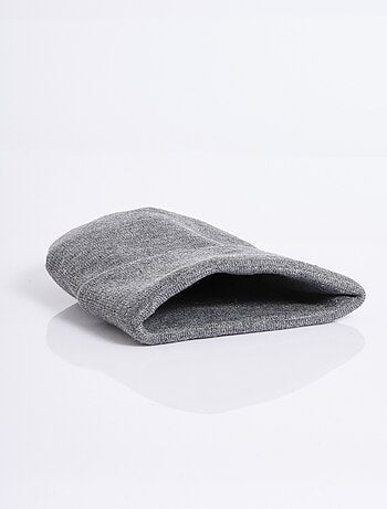Gorro de punto fino con puños - AFIBEL