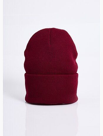 Gorro de punto fino con puños - AFIBEL