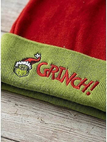 Gorro de punto infantil the grinch