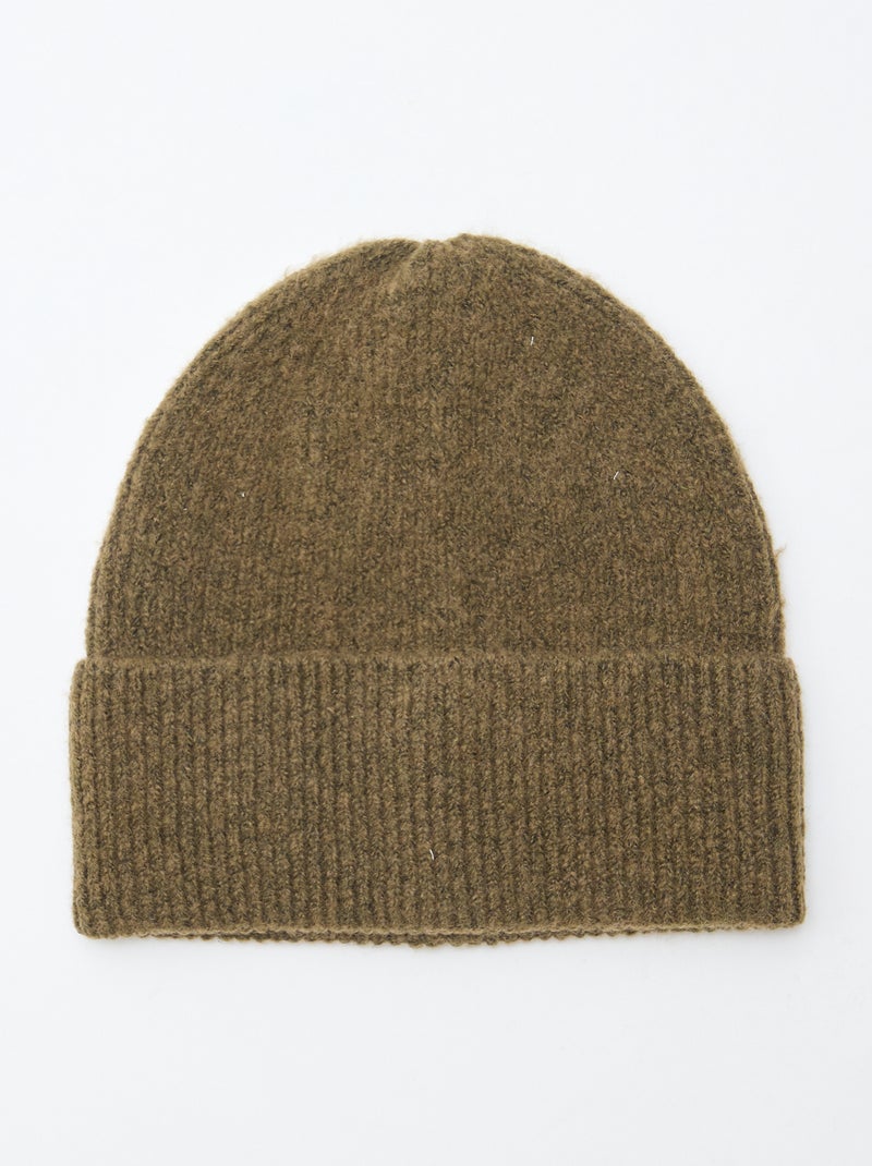 Gorro de punto Kaki - Kiabi