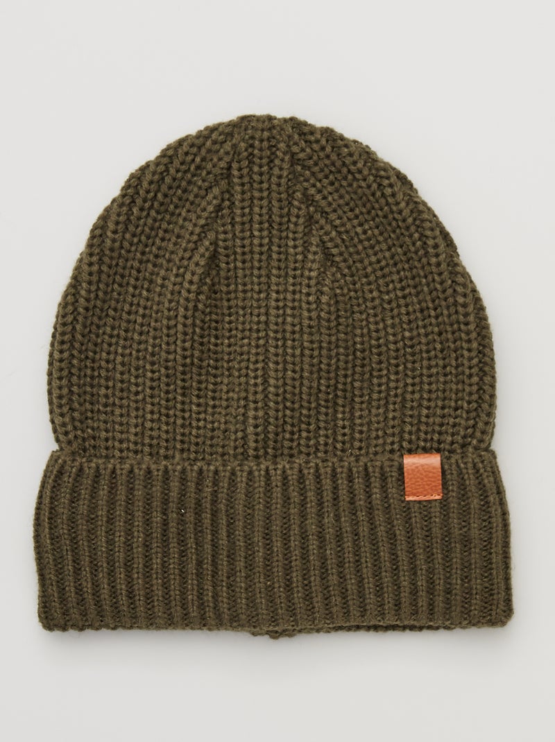 Gorro de punto KAKI - Kiabi
