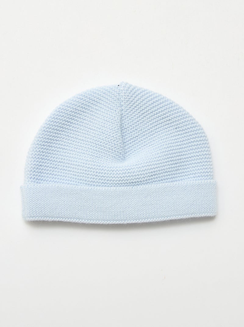 Gorro de punto 'La manufacture de Layette' Azul - Kiabi