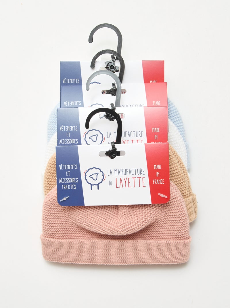 Gorro de punto 'La manufacture de Layette' Blanco - Kiabi